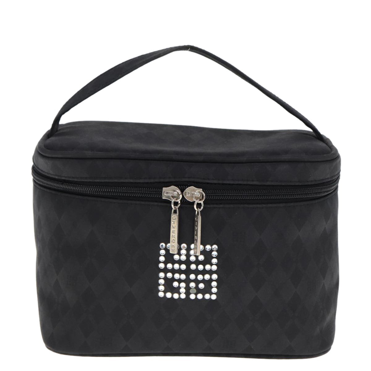 Givenchy Zip Pouch Nylon, BLACK, NYLON, Clutche & pouche