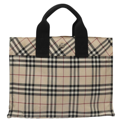 Burberry Blue Label Tote Bag Nylon, SILVER, NYLON, Tote bag