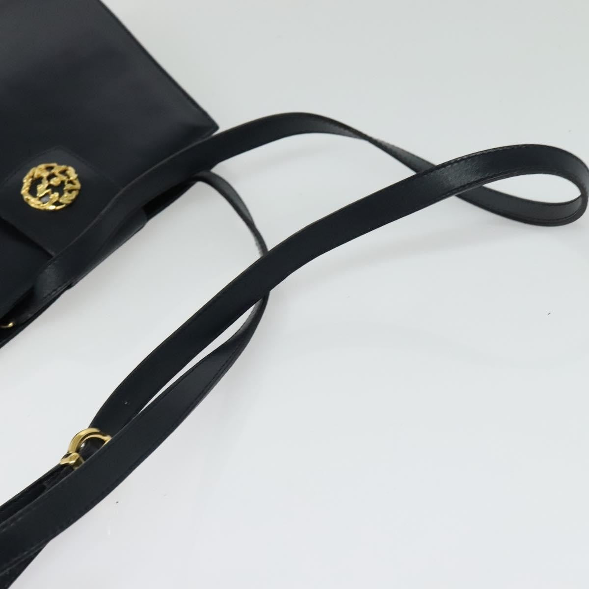 Salvatore Ferragamo Shoulder Bag Leather, NAVY, LEATHER, Shoulder bag