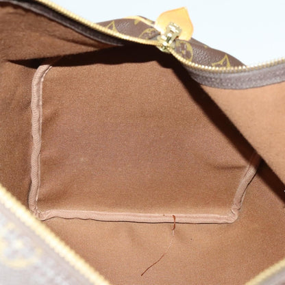 Louis Vuitton Keepall Bag Monogram Canvas, BROWN, CANVAS, Travel bag