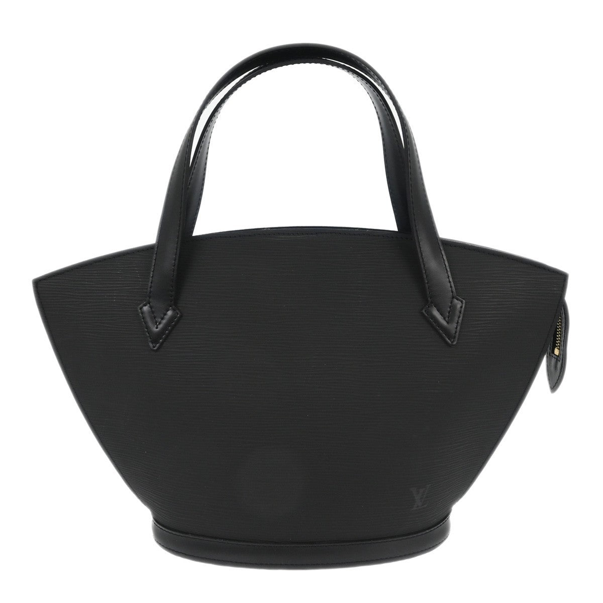 Louis Vuitton Saint Jacques Handbag Epi Leather, BLACK, LEATHER, Handbag