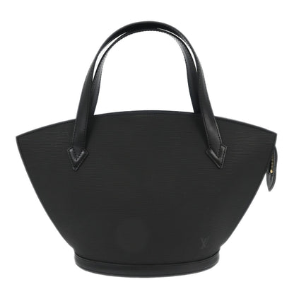 Louis Vuitton Saint Jacques Handbag Epi Leather, BLACK, LEATHER, Handbag