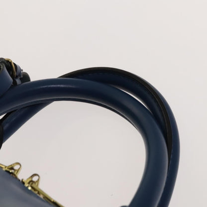 Louis Vuitton Keepall Bag Epi Leather, BLUE, LEATHER, Travel bag