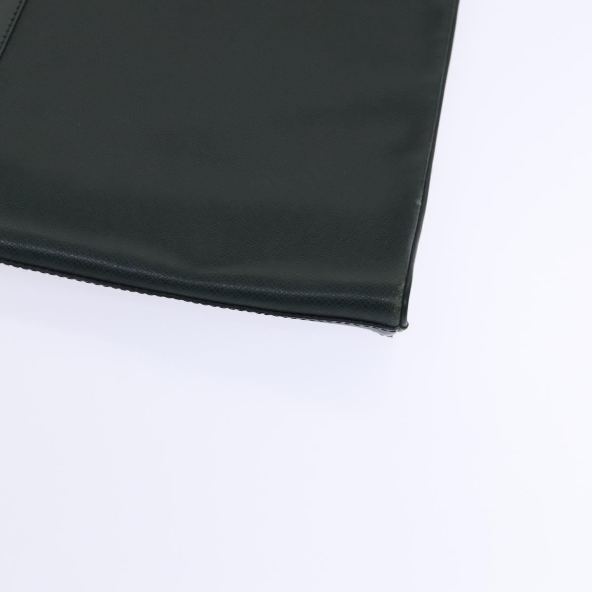 Louis Vuitton Garment Cover Taiga Leather, GREEN, LEATHER, Travel bag