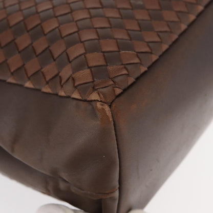 Bottega Veneta Tote Intrecciato Nappa, BROWN, LEATHER, Tote bag