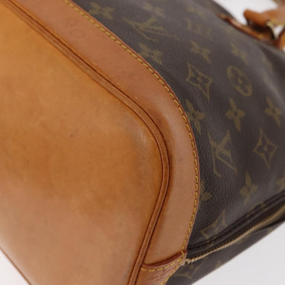 Louis Vuitton Vintage Alma Handbag Monogram Canvas, BROWN, CANVAS, Handbag
