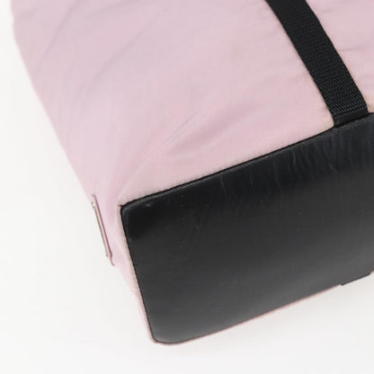 Prada Vintage Tote Tessuto, PINK, NYLON, Tote bag