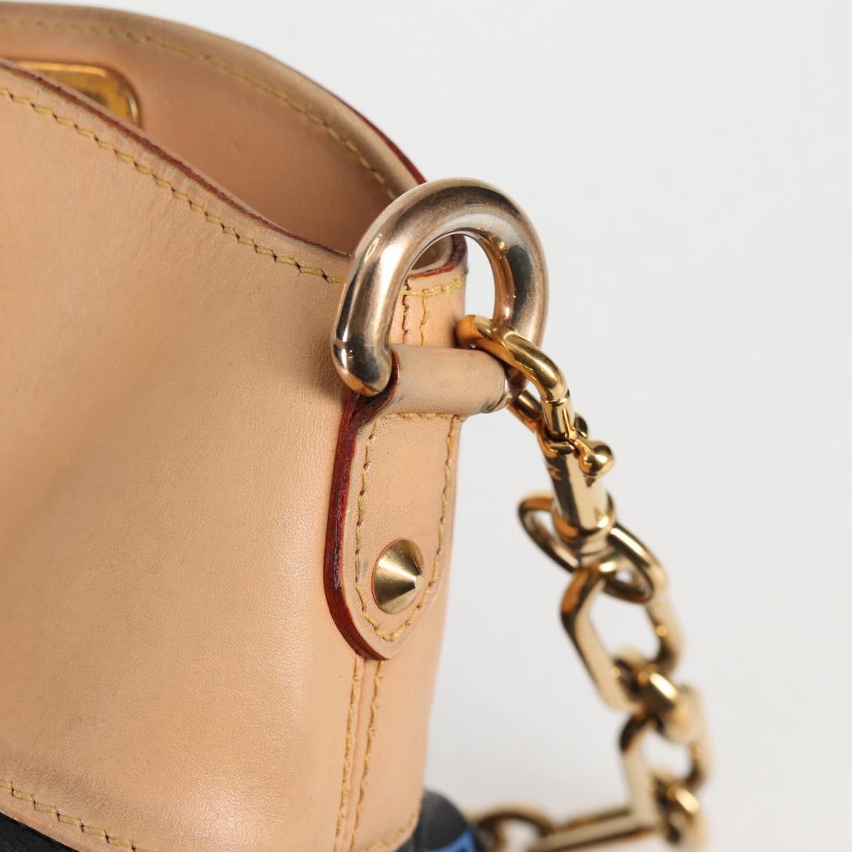 Louis Vuitton Judy Handbag Monogram Multicolor, BLACK, CANVAS, Handbag