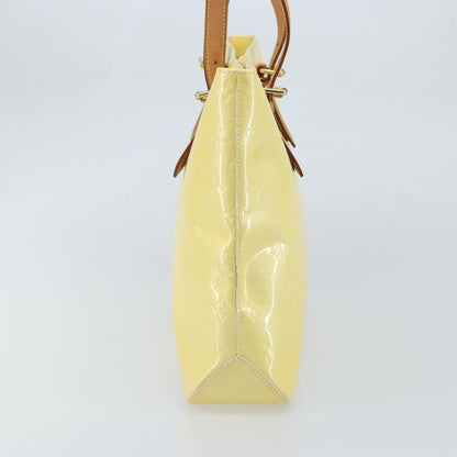 Louis Vuitton Brentwood Handbag Monogram Vernis, YELLOW, PATENT_LEATHER, Tote bag