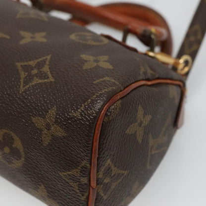 Louis Vuitton Speedy Mini HL Handbag Monogram Canvas, BROWN, CANVAS, Handbag