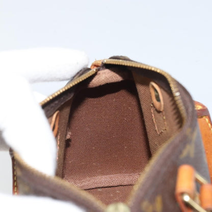 Louis Vuitton Speedy Mini HL Handbag Monogram Canvas, BROWN, CANVAS, Handbag