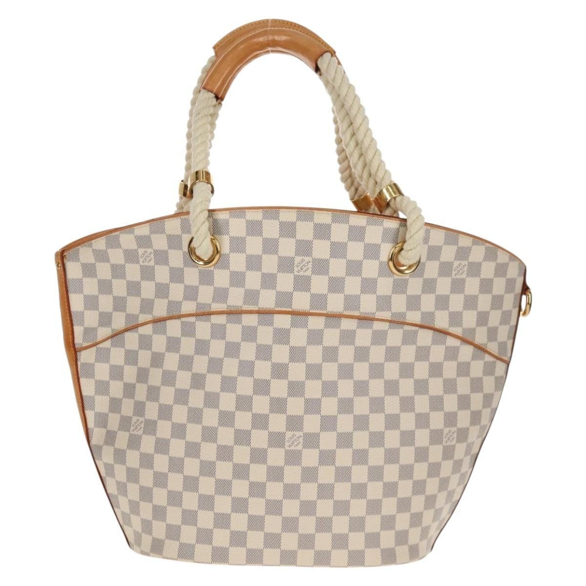 Louis Vuitton Pampelonne Handbag Damier, BEIGE, CANVAS, Shoulder bag