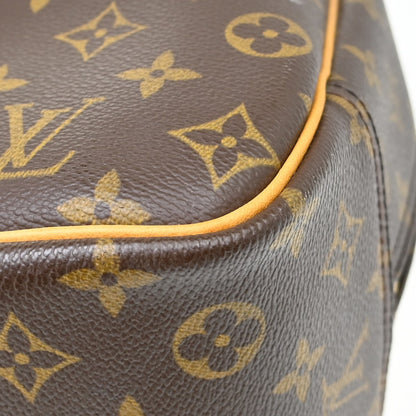 Louis Vuitton Deauville Handbag Monogram Canvas, Brown, Canvas, Handbag