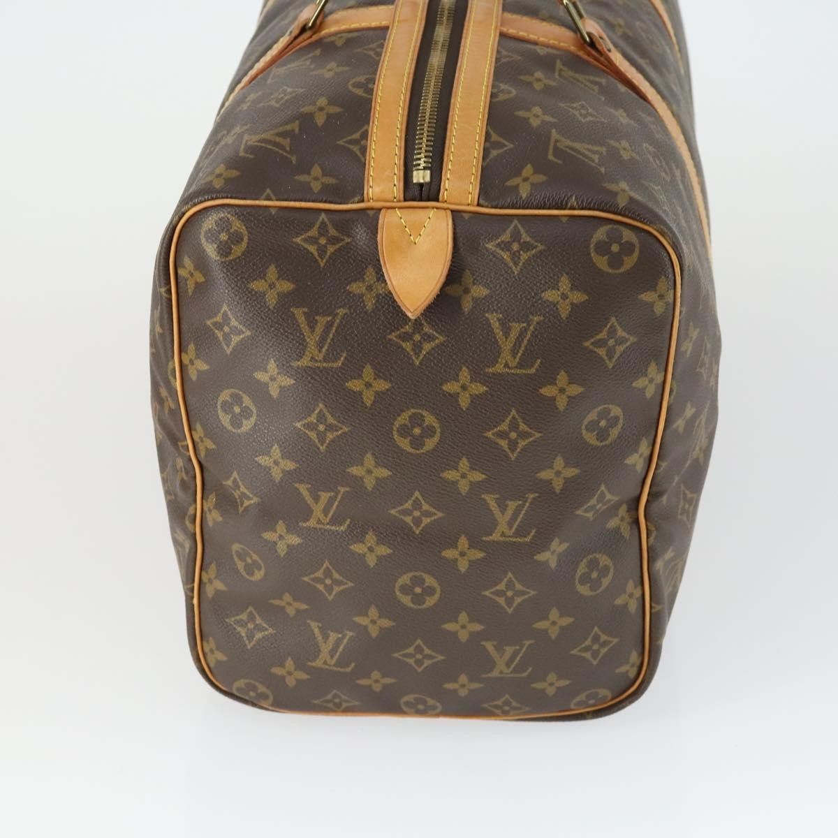 Louis Vuitton Sac Souple Handbag Monogram Canvas, BROWN, CANVAS, Travel bag