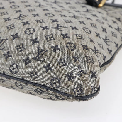 Louis Vuitton Francoise handbag Mini lin, BLUE, CANVAS, Tote bag