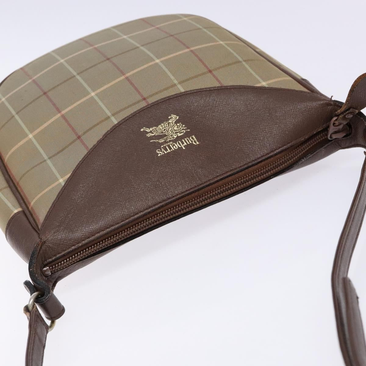 Burberry Nova check Shoulder bag Canvas, BEIGE, CANVAS, Shoulder bag