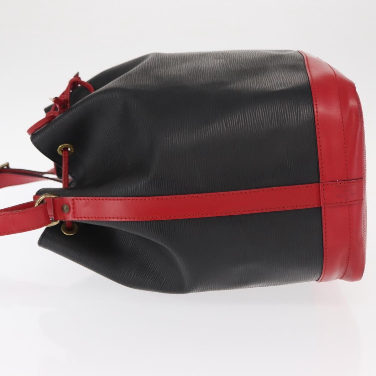 Louis Vuitton Petit Noe NM Handbag Epi Leather, BLACK, LEATHER, Shoulder bag
