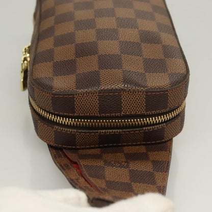 Louis Vuitton Geronimos Waist Bag Damier, BROWN, CANVAS, Shoulder bag