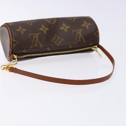 Louis Vuitton Papillon Pochette Monogram Canvas, BROWN, CANVAS, Handbag
