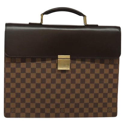 Louis Vuitton Altona Bag Damier, BROWN, CANVAS, Briefcase