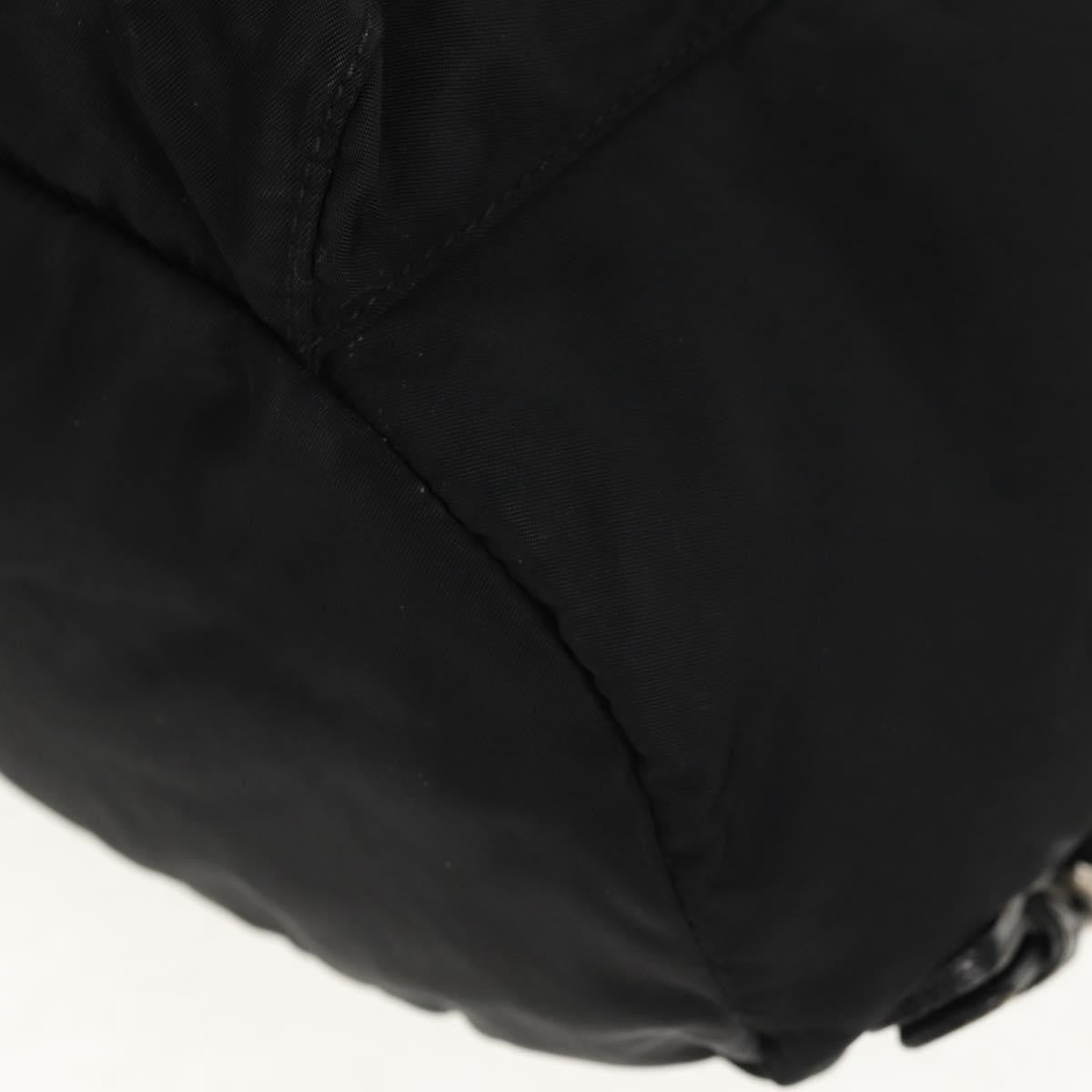 Prada Front Pocket Backpack Tessuto, BLACK, NYLON, Backpack