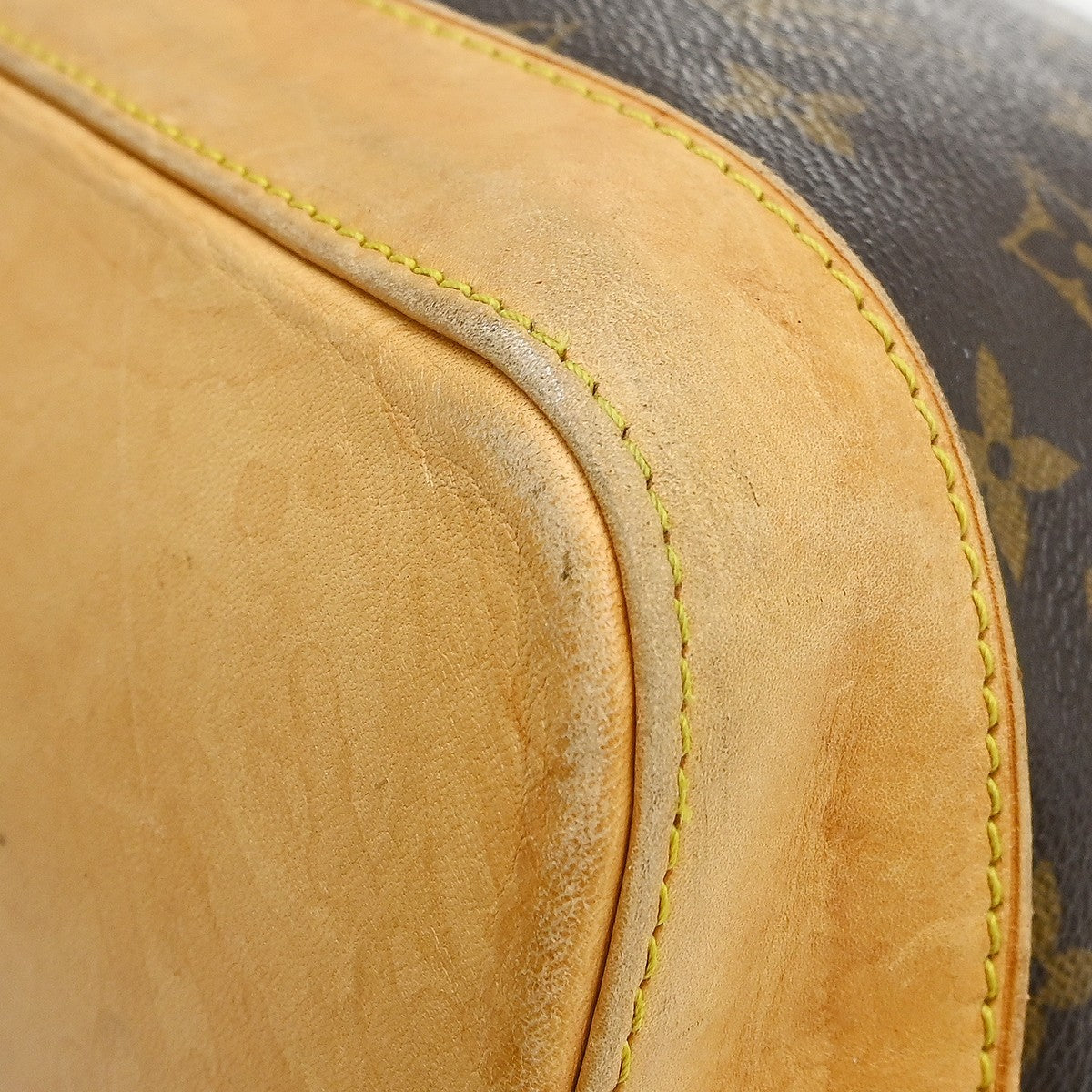 Louis Vuitton Lockit Handbag Monogram Canvas, Brown, Canvas, Shoulder Bag