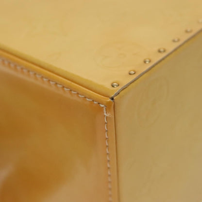 Louis Vuitton Bleecker Box Bag Monogram Vernis, BEIGE, PATENT_LEATHER, Clutche & pouche