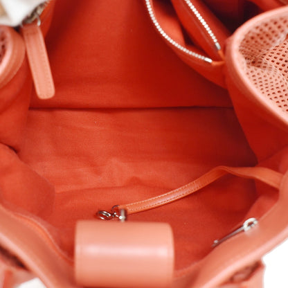 Chanel French Riviera Tote Quilted Caviar, RED, LEATHER, Handbag
