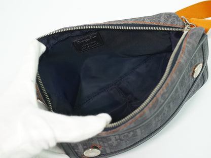 Christian Dior Flight Shoulder Bag Denim, NAVY, DENIM_JEANS, Shoulder bag