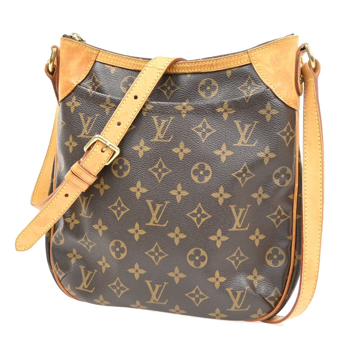 Louis Vuitton Odeon Handbag Monogram Canvas, BROWN, CANVAS, Shoulder bag