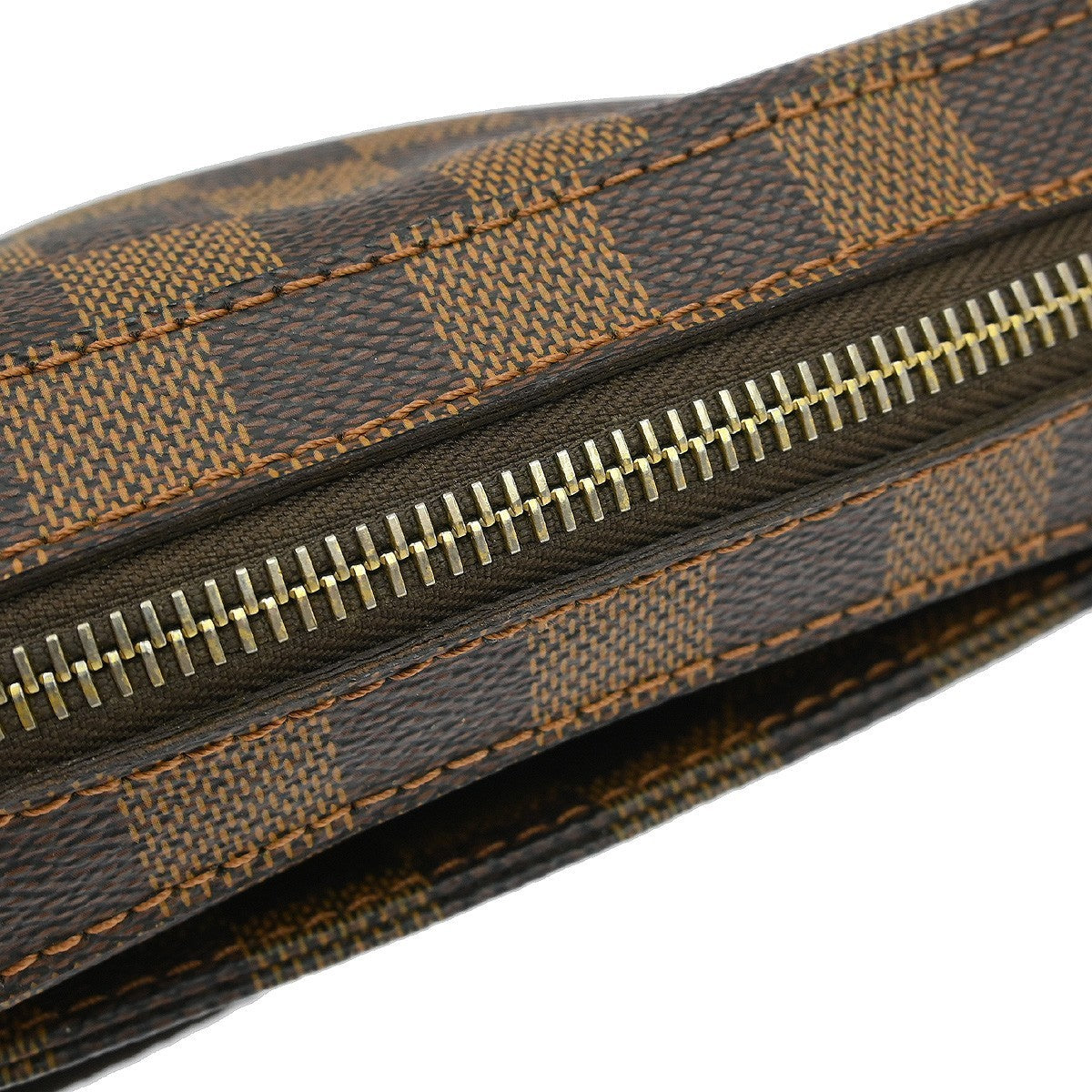 Louis Vuitton Geronimos Waist Bag Damier, Brown, Canvas, Shoulder Bag