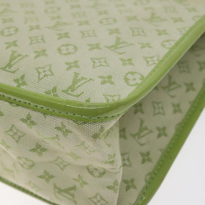 Louis Vuitton Kathleen Tote Mini Lin, GREEN, CANVAS, Handbag