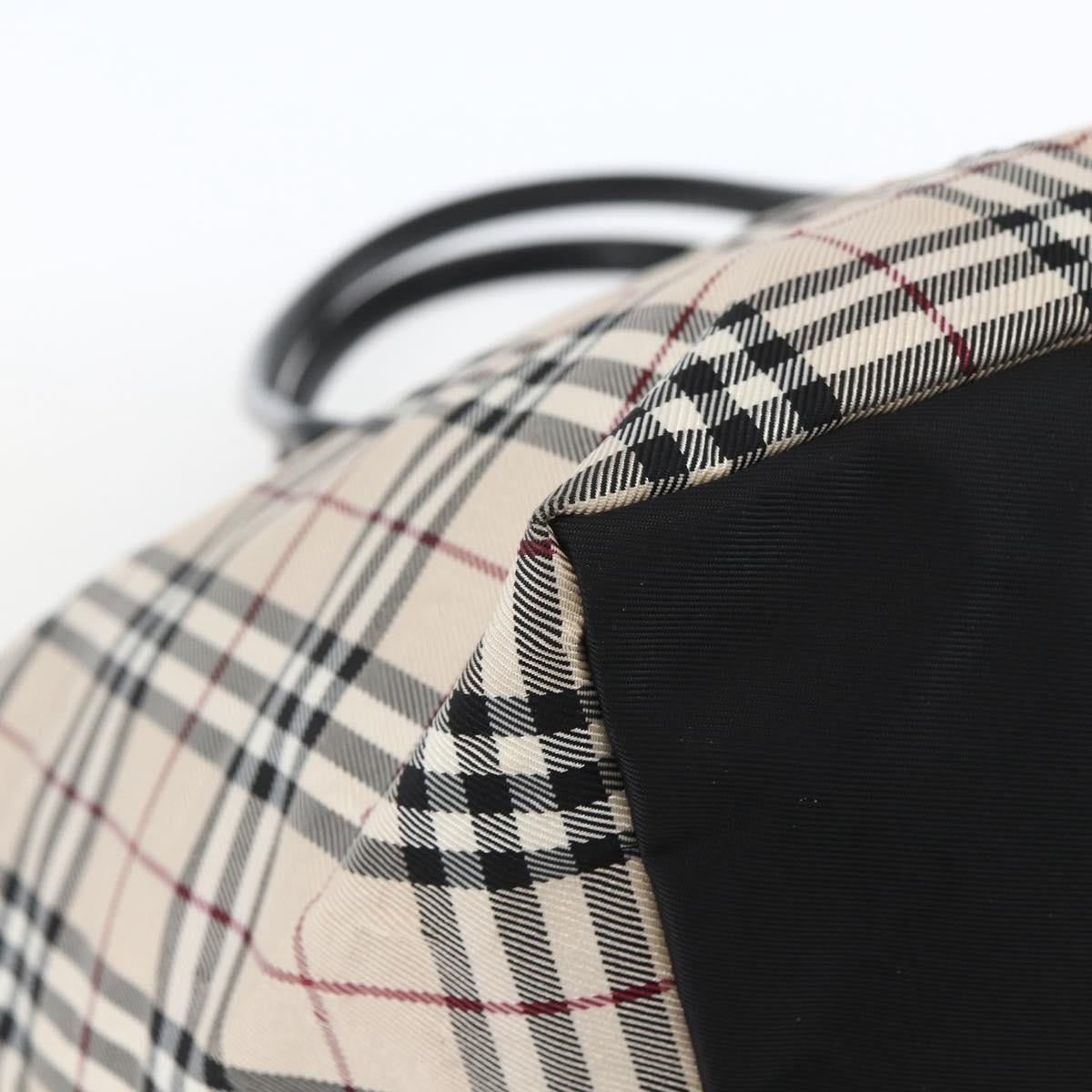 Burberry Nova Check Tote Nylon, BEIGE, NYLON, Tote bag