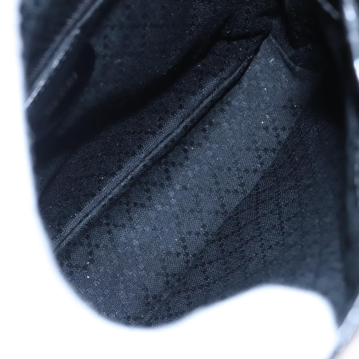 Gucci Vintage Bamboo Backpack Patent, Black, Patent Leather, Backpack