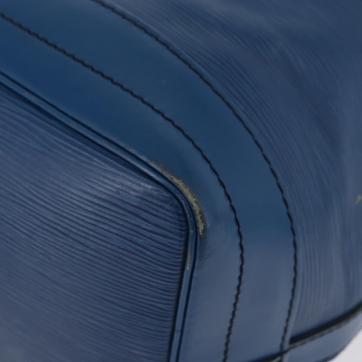 Louis Vuitton Petit Noe NM Handbag Epi Leather, BLUE, LEATHER, Shoulder bag