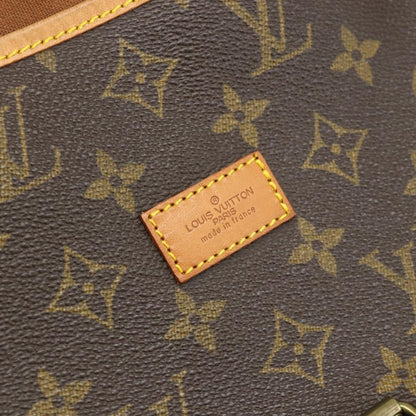 Louis Vuitton Saumur Handbag Monogram Canvas, Brown, Canvas, Shoulder Bag