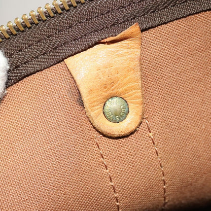 Louis Vuitton Keepall Bandouliere Bag Monogram Canvas, BROWN, CANVAS, Travel bag