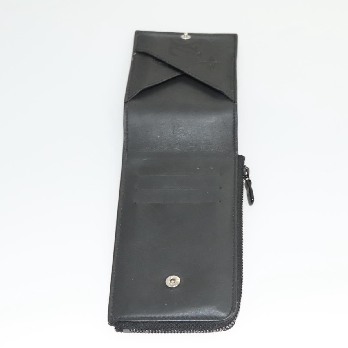 Louis Vuitton Hybrid Wallet Monogram Shadow Leather, Black, Leather, Wallet