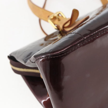 Louis Vuitton Rosewood Avenue Handbag Monogram Vernis, BURGUNDY, PATENT_LEATHER, Shoulder bag