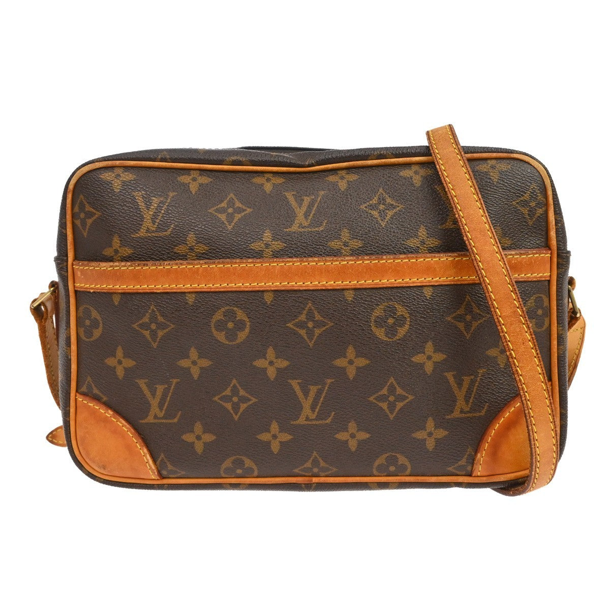 Louis Vuitton Trocadero Handbag Monogram Canvas, Brown, Canvas, Shoulder Bag