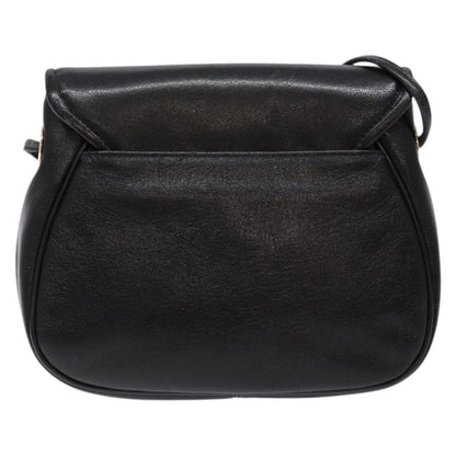 Givenchy Vintage 4G shoulder bag Leather, BLACK, LEATHER, Shoulder bag