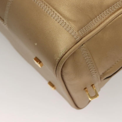Loewe Amazona Bag Leather, GOLD, LEATHER, Handbag