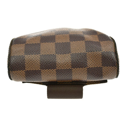 Louis Vuitton Geronimos Waist Bag Damier, BROWN, CANVAS, Clutche & pouche