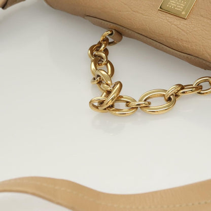 Bvlgari Shoulder bag Leather, BEIGE, LEATHER, Shoulder bag