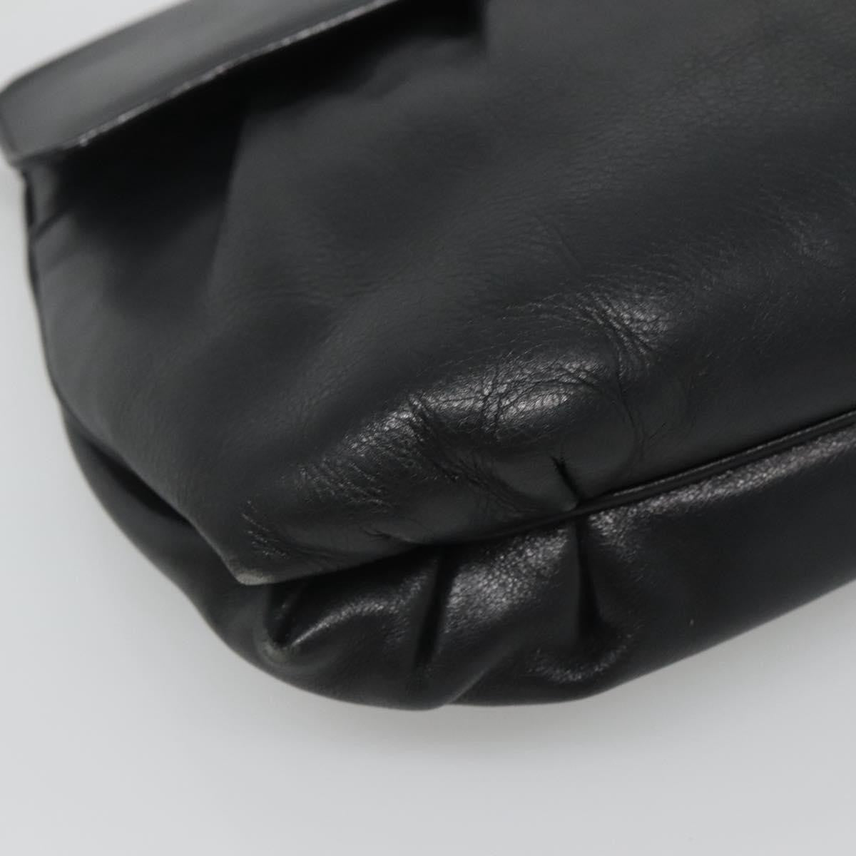 Celine Horse Carriage Shoulder bag Leather, BLACK, LEATHER, Shoulder bag