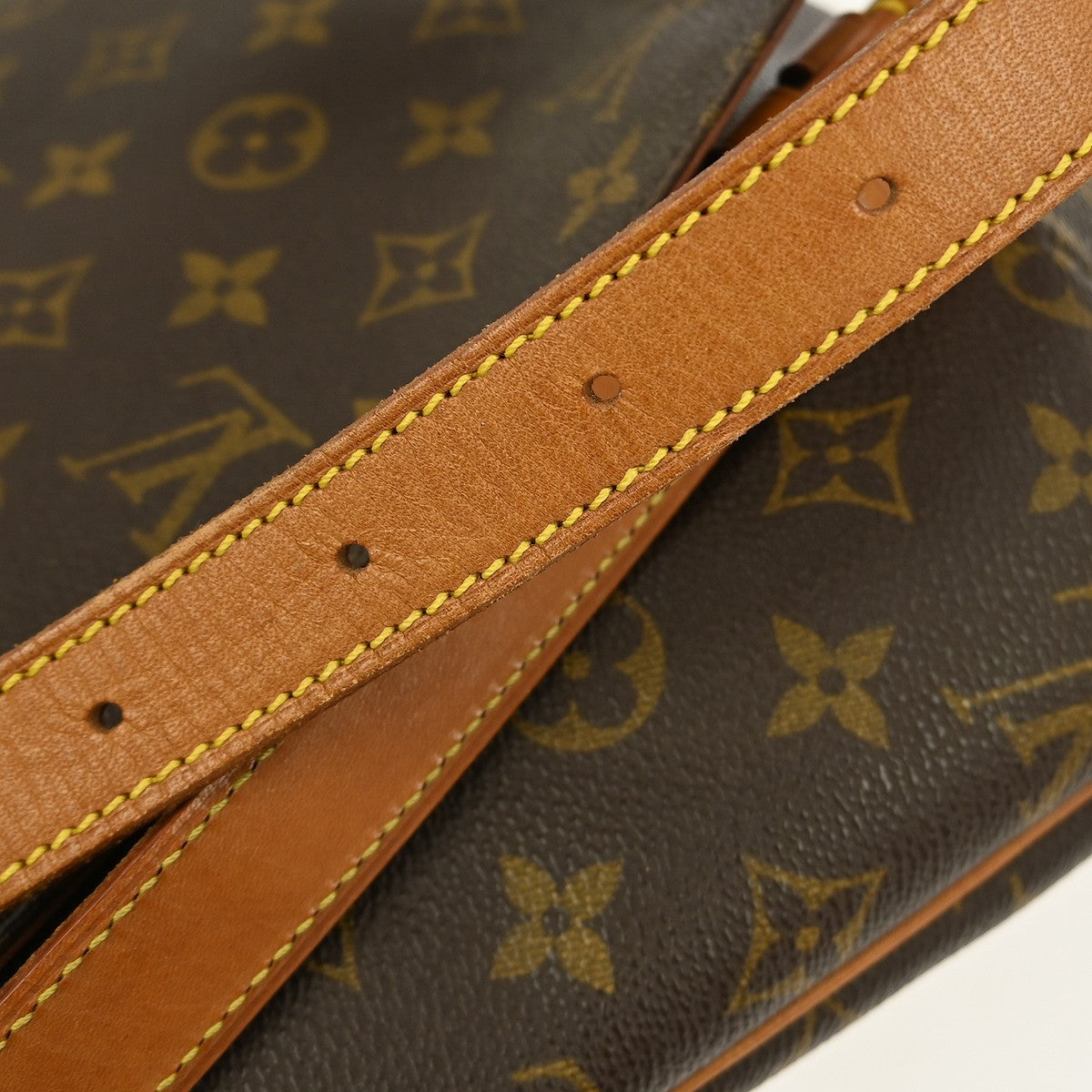 Louis Vuitton Musette Handbag Monogram Canvas, BROWN, CANVAS, Shoulder bag