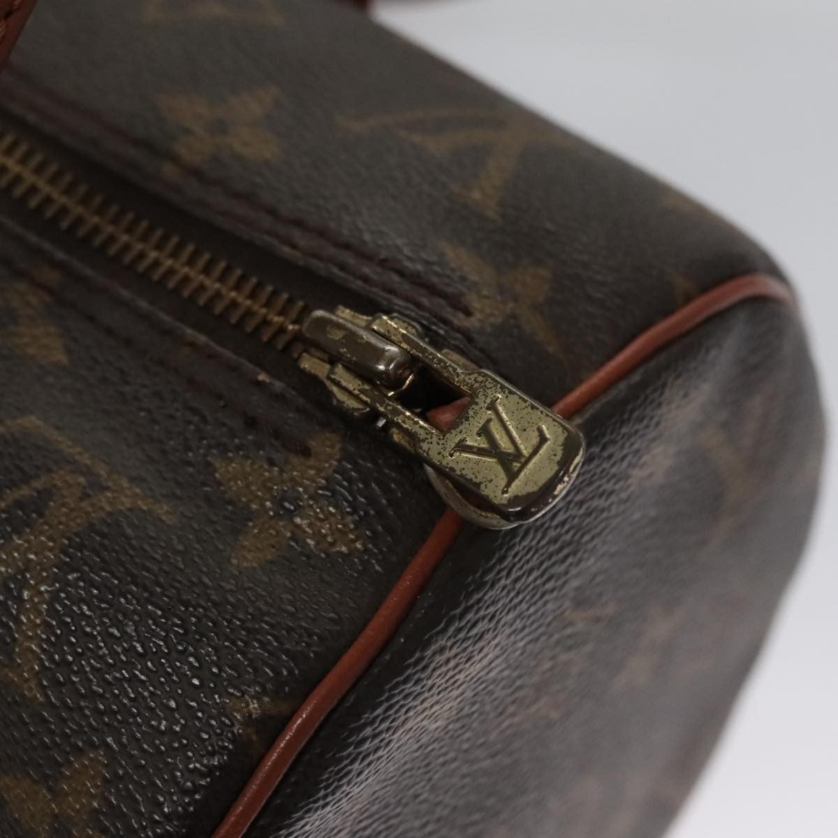 Louis Vuitton Papillon Handbag Monogram Canvas, BROWN, CANVAS, Handbag