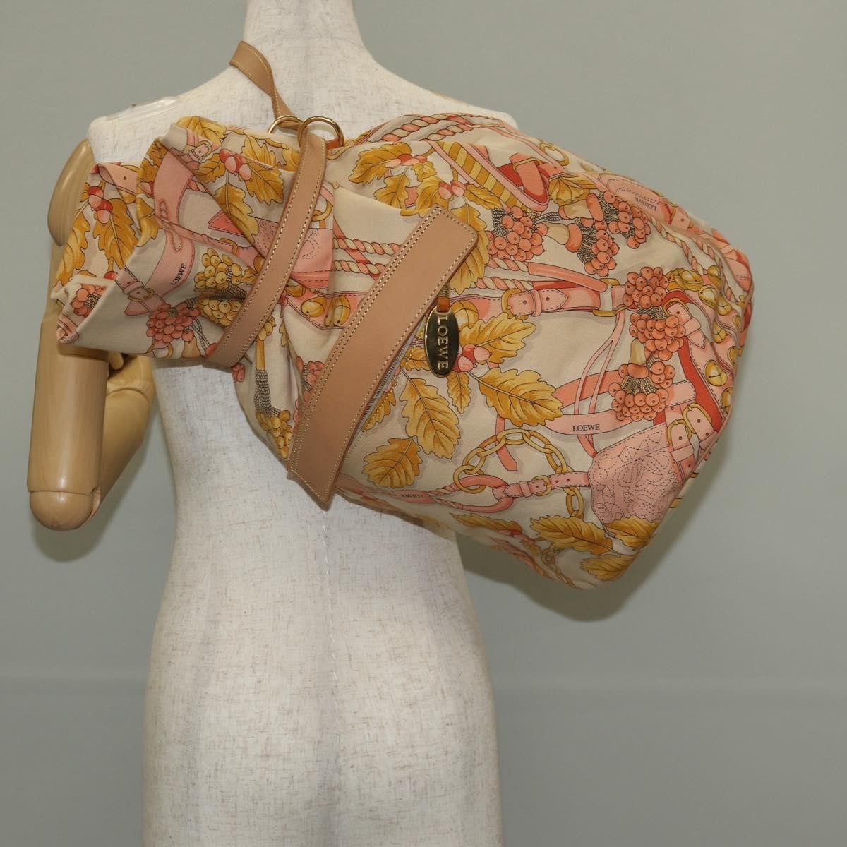 Loewe Vintage Shoulder Bag Canvas, MULTICOLOUR, CANVAS, Shoulder bag