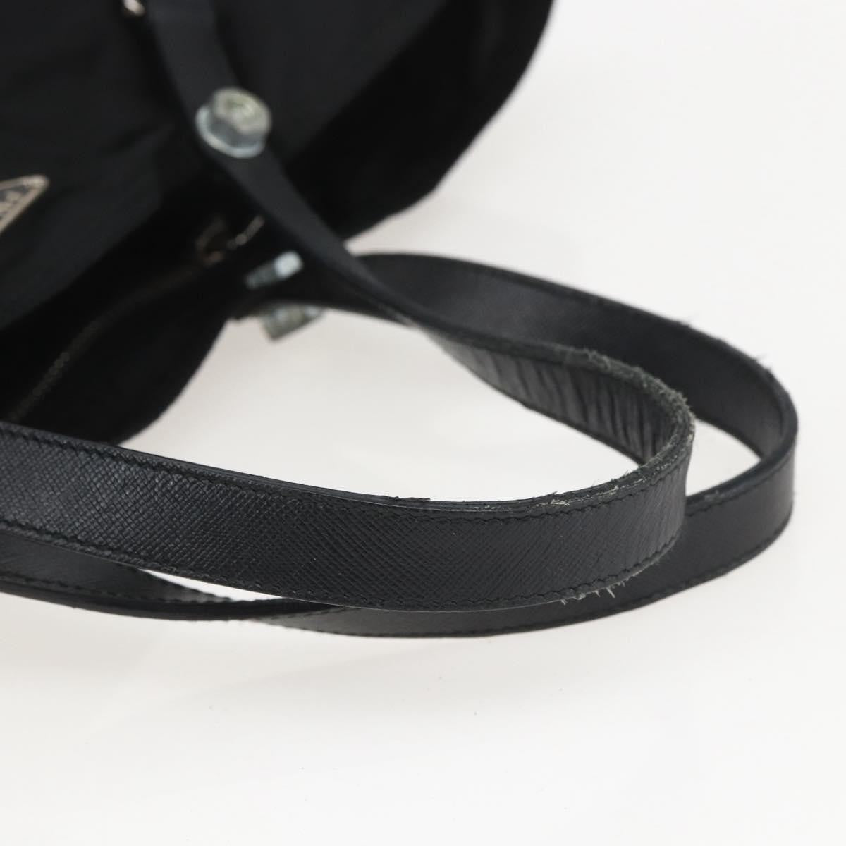 Prada Vintage Tote Tessuto, Black, Nylon, Tote Bag