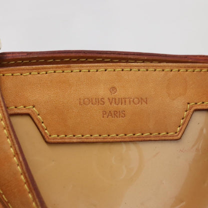 Louis Vuitton Brea Handbag Monogram Vernis, BEIGE, PATENT_LEATHER, Handbag